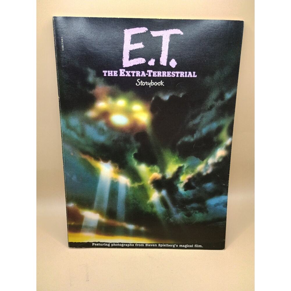Vintage 1982 E.T. The Extra-Terrestrial Storybook Spielberg Scholastic Book